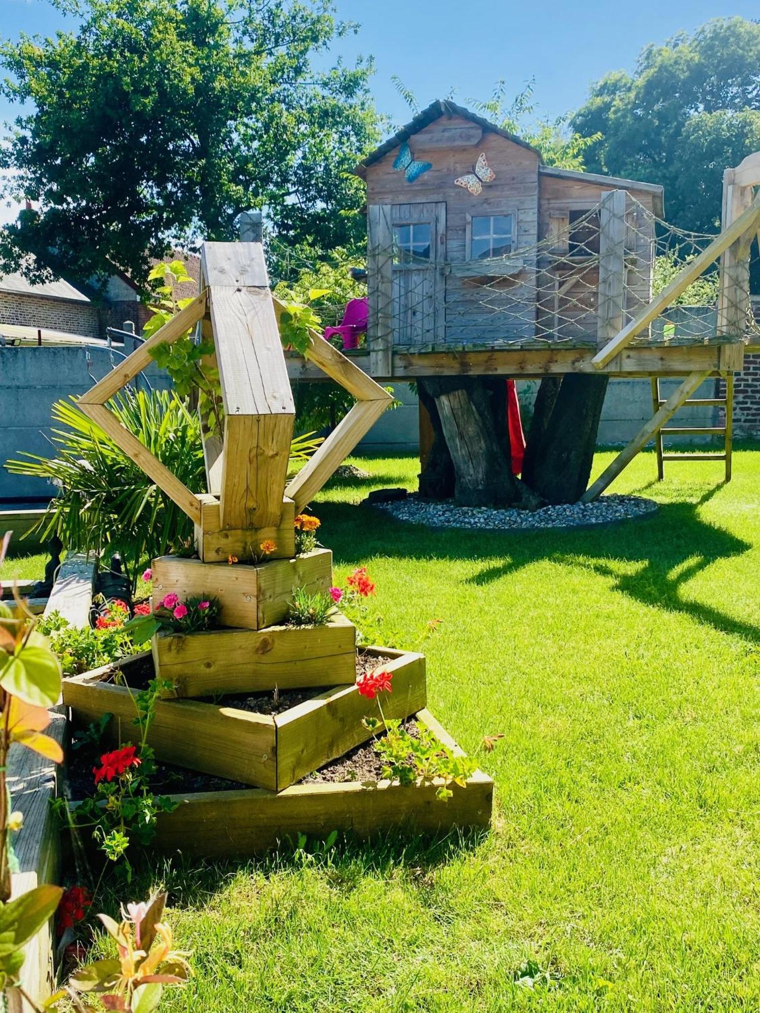 Bed and Breakfast Les 3 E Englebelmer Exterior foto